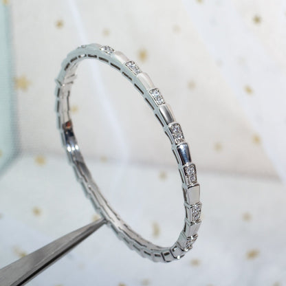 [Luxe]SERPENTI ARMBAND SILBER DIAMANT