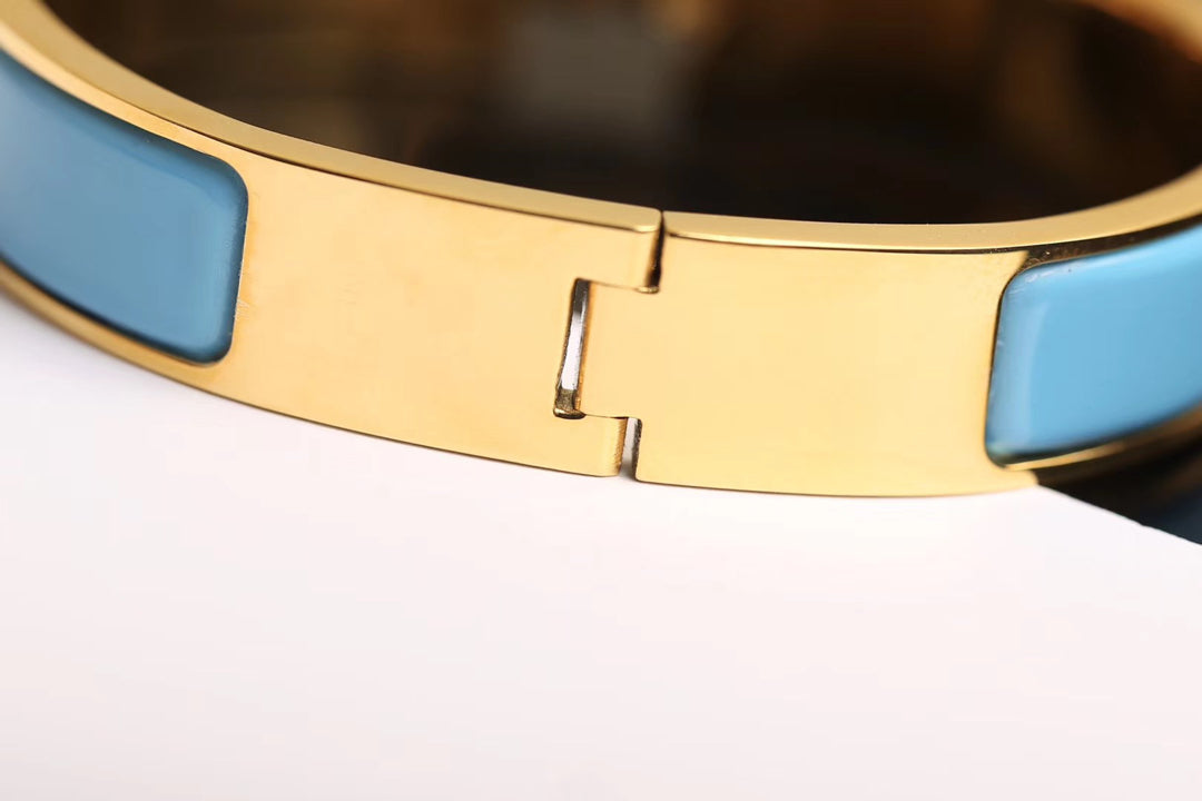 [Luxe]H CLOUD BLUE BRACELET GOLD DIAMOND