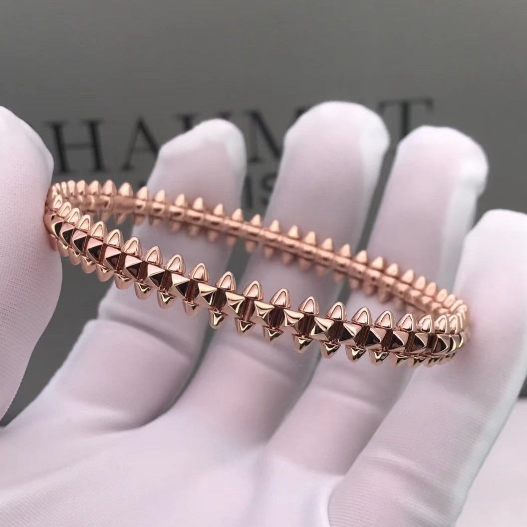 [Luxe]CLASH PINK GOLD BRACELET