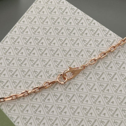 [Luxe]LUCKY SPRING 15 MOTIFS ROSE GOLD NECKLACE