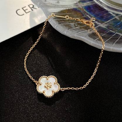 [Luxe]LUCKY SPRING ROSE GOLD MOP BRACELET