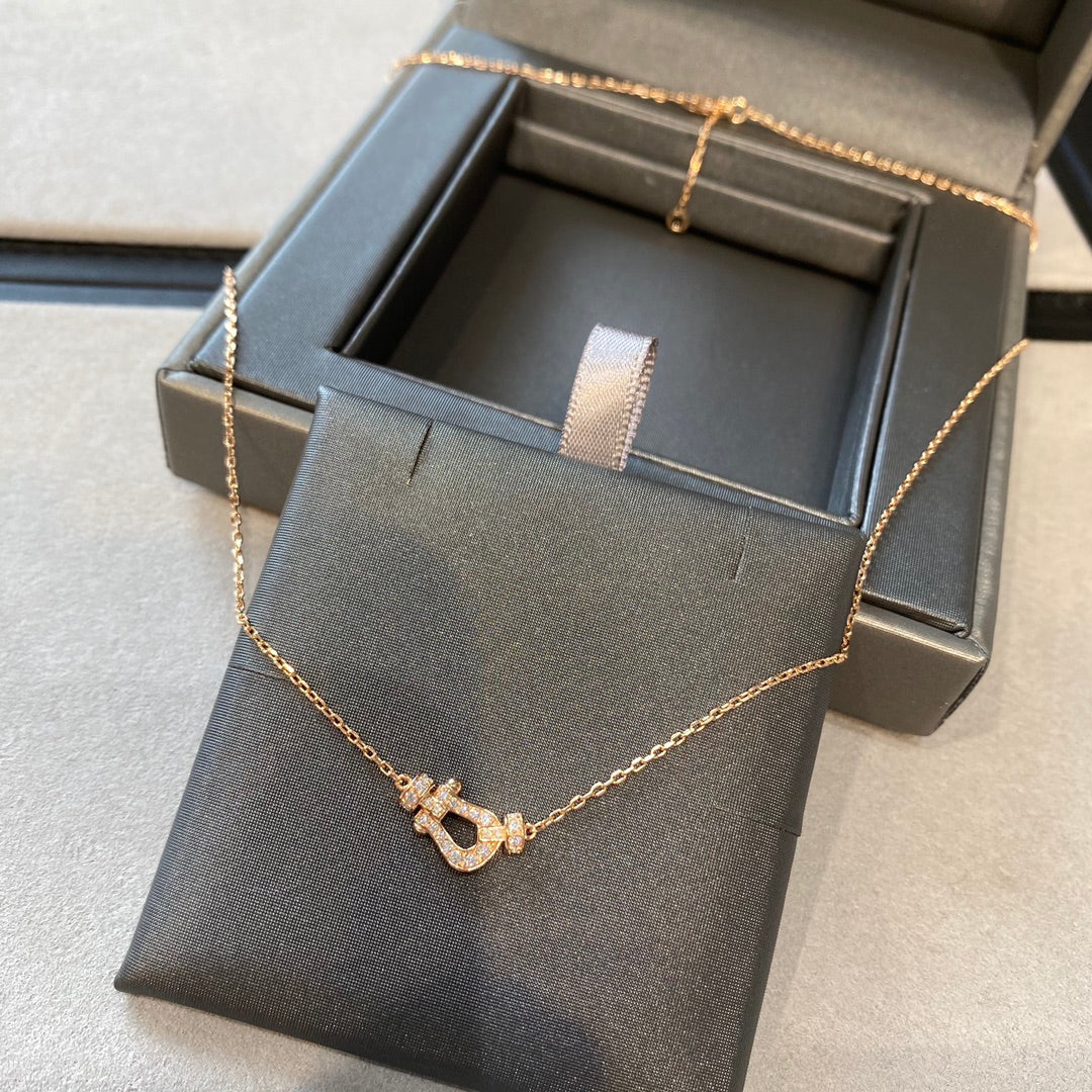 [Luxe]FORCE 10 DIAMOND PINK GOLD NECKLACE MINI MODEL