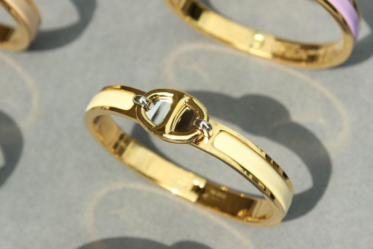 [Luxe]CLIC CHAINE GOLD BRACELET