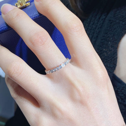 [Luxe]BEE LOVE DIAMOND PAVED SMALL RING