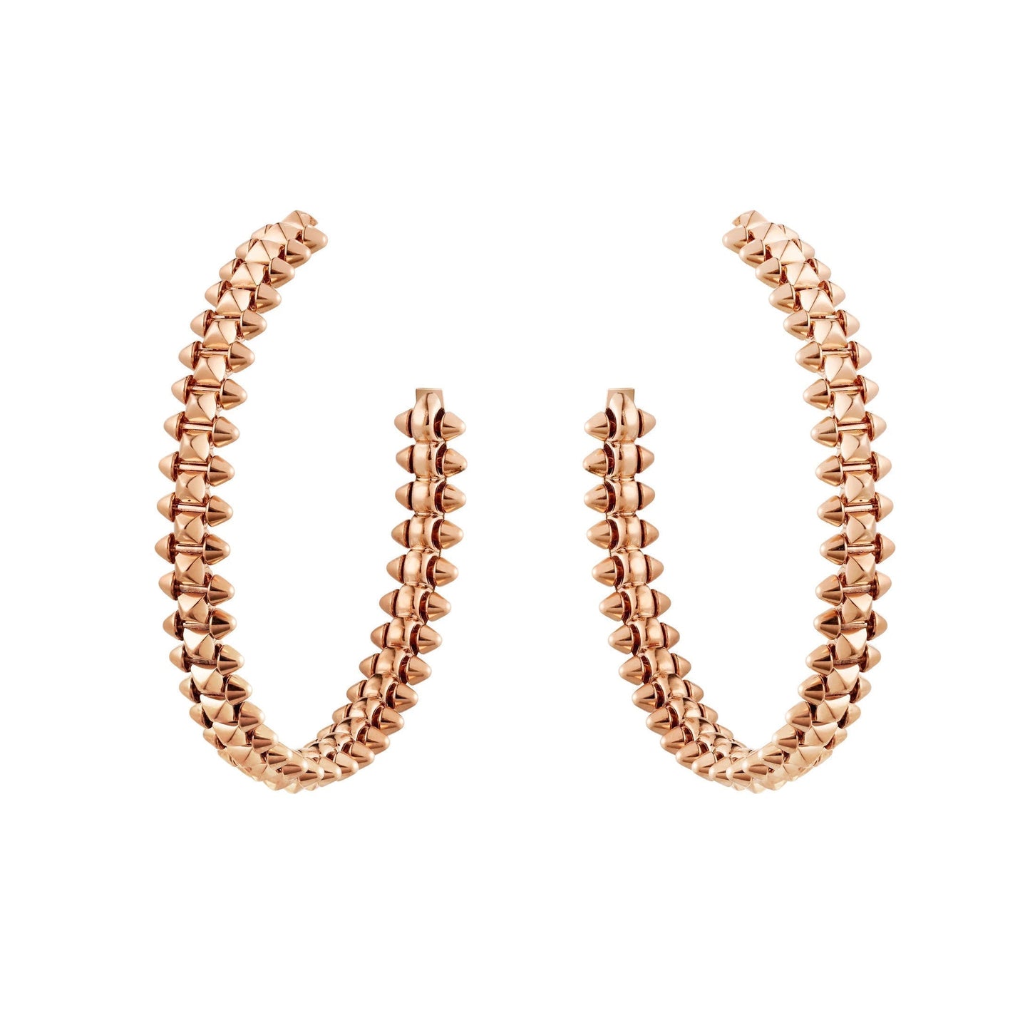 [Luxe]CLASH LARGE HOOP EARRINGS