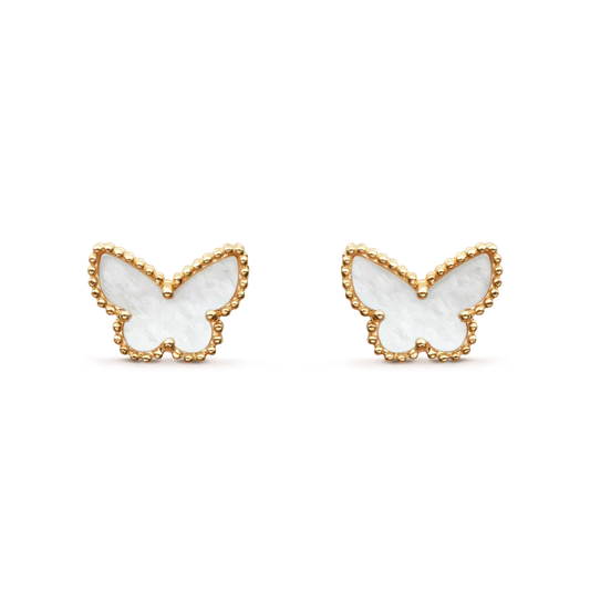 [Luxe]SWEET BUTTERFLY MOP EARSTUDS