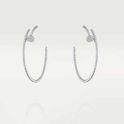 [Luxe]JUSTE EARRINGS FULL DIAMONDS 1.8MM