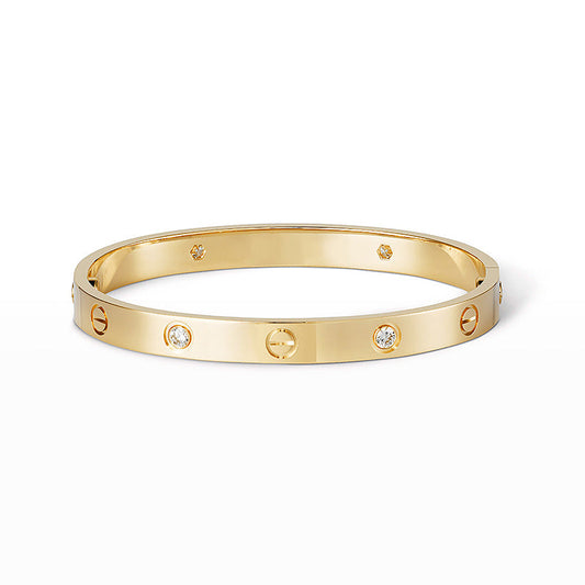 [Luxe]LOVE BRACELET 6.1MM 4 DIAMONDS