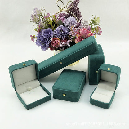 FLANNEL JEWELRY BOX GIFT BOX (NO LOGO)