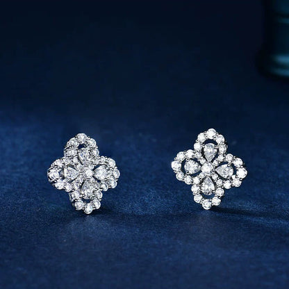 [Luxe]LOOP EARRINGS FULL MOTIF DIAMOND 16MM