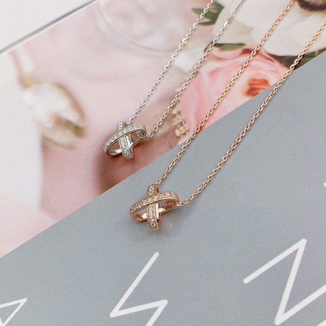 [Luxe]JEUX DE DIAMOND NECKLACE