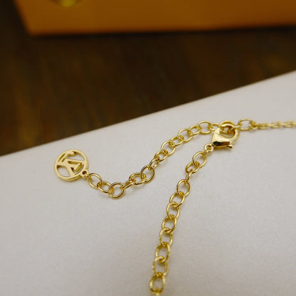 [Luxe]BLOOMING SUPPLE NECKLACE BRASS