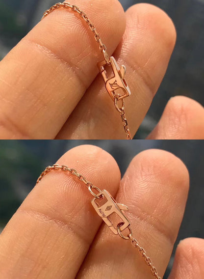 [Luxe]BLOSSOM PENDANT PINK GOLD AND DIAMOND