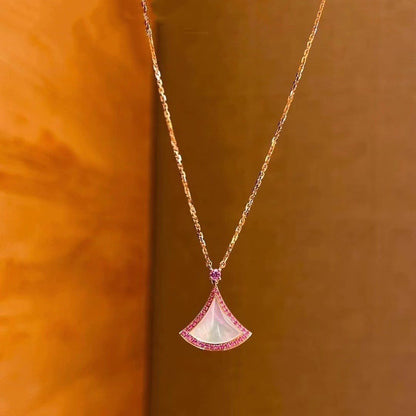 [Luxe]DREAM NECKLACE MOP DIAMOND PINK