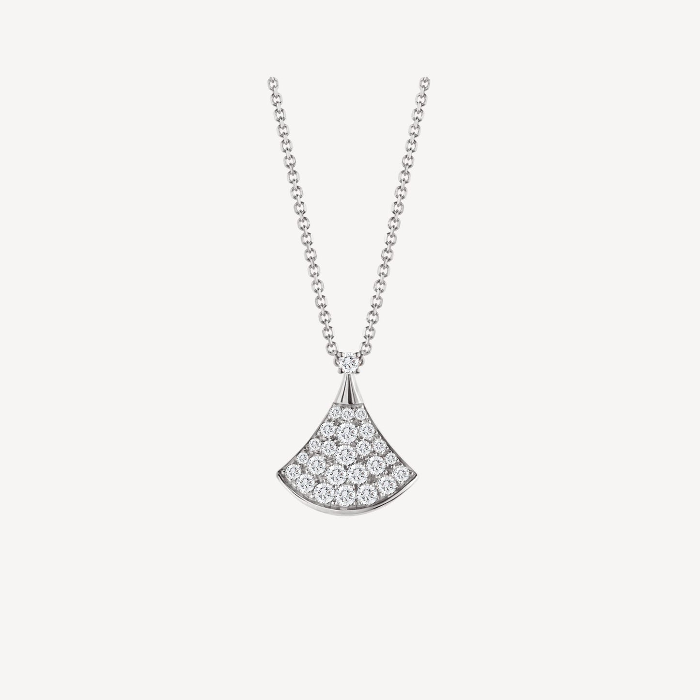 [Luxe]DREAM NECKLACE SILVER DIAMOND