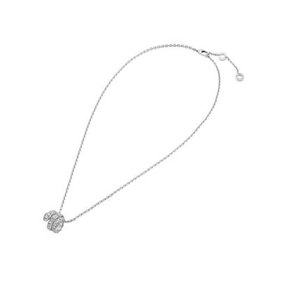 [Luxe]SERPENTI  NECKLACE DOUBLE RING DIAMOND