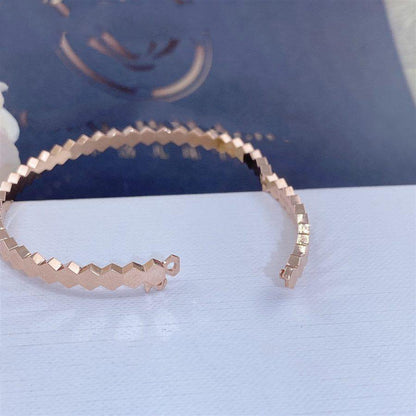 [Luxe]BEE LOVE PINK GOLD BRACELET