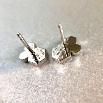 [Luxe]BEE LOVE SILVER DIAMOND EARRINGS