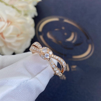 [Luxe]LIENS PINK GOLD DIAMOND RING