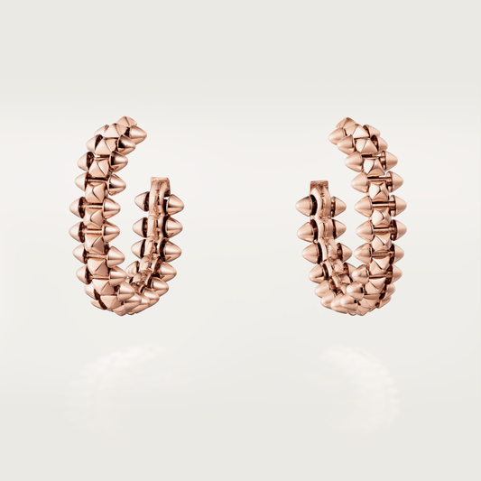 [Luxe]CLASH SMALL HOOP EARRINGS