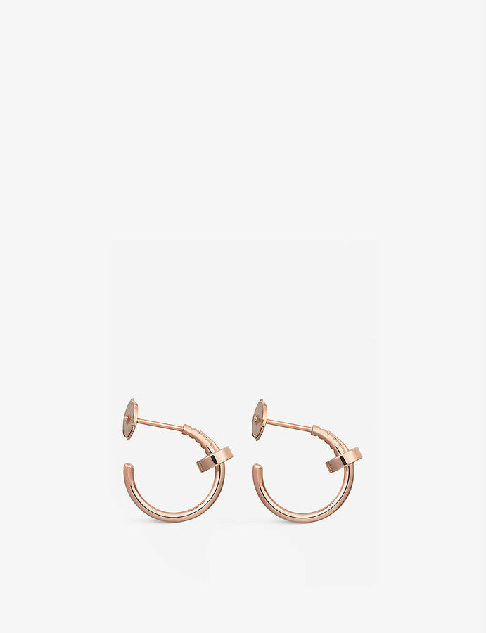 [Luxe]JUSTE EARRINGS PINK GOLD