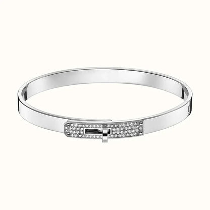 [Luxe]KELLY SILVER DIAMOND BRACELET