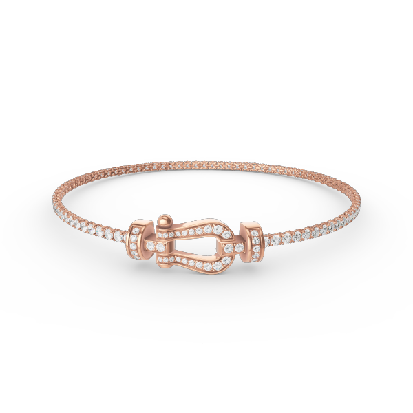 [Luxe]FORCE  HORSESHOE  DIAMOND TENNIS BRACELET