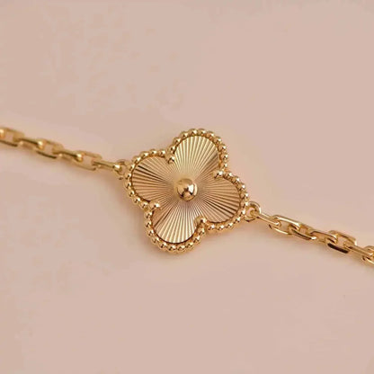 [Luxe]CLOVER 5 FLOWERS LASER BRACELET